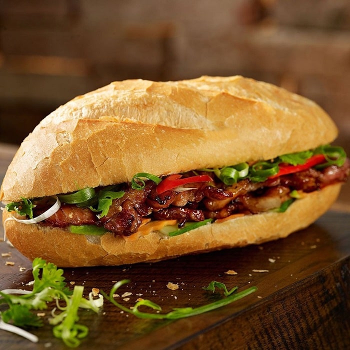 A loaf of Hoi An's banh mi
