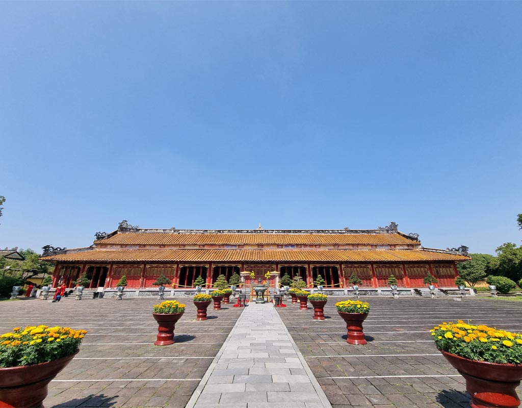 Panoramic view of the Imperial City, one of the best places to visit in Hue, Vietnam