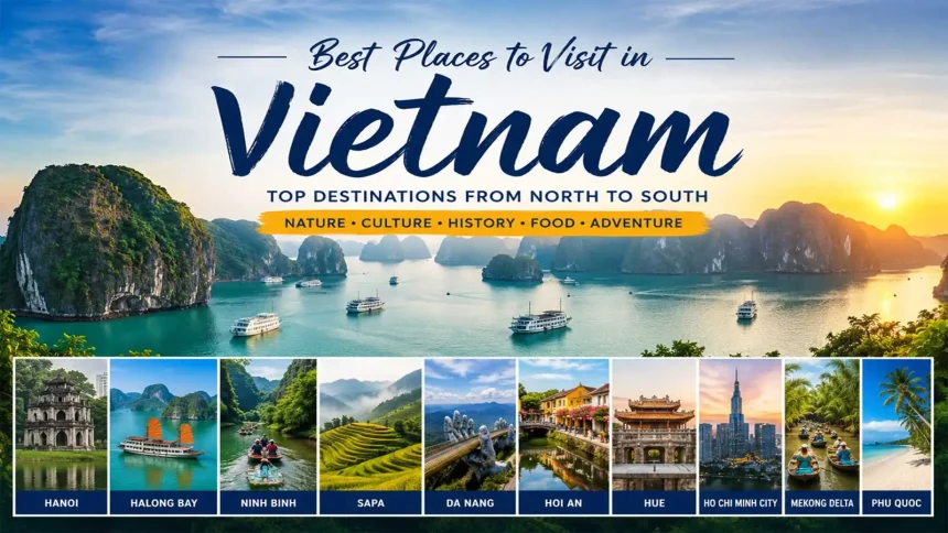 Best Places to Visit in Vietnam: Top Destinations from North to South Best Places to Visit in Vietnam: Top Destinations from North to South