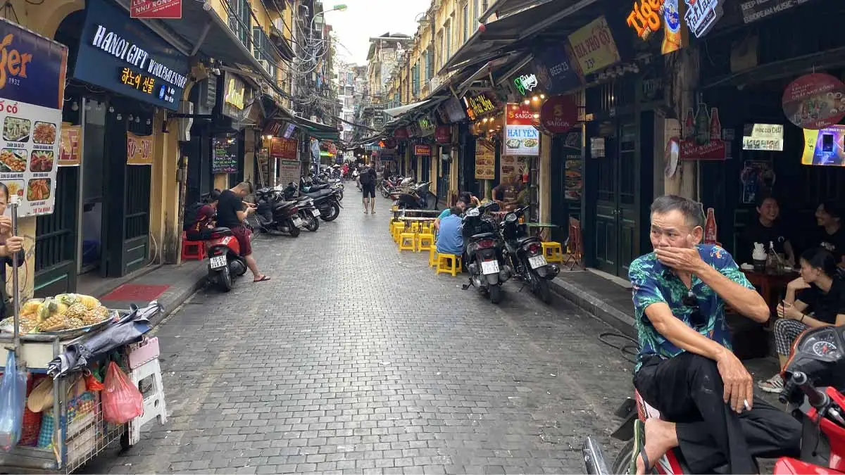 Hanoi Old Quarter, one of the best places to visit in Vietnam for culture, street food, and history.