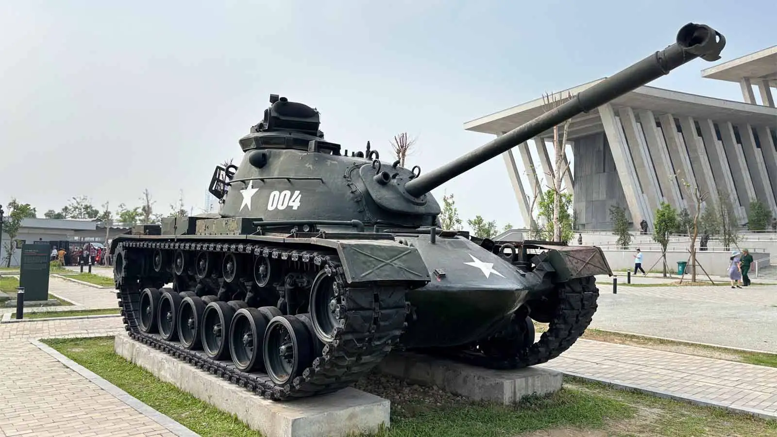 Vietnam Military History Museum in Hanoi showcasing Vietnam's military history, tanks, aircraft and wartime artifacts