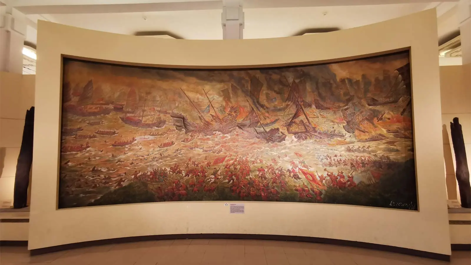 Vietnam National Museum of History displaying archaeological treasures and artifacts from thousands of years of Vietnamese history