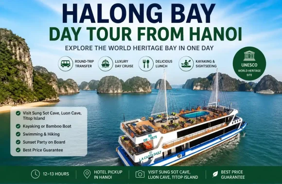 Halong Bay Day Tour from Hanoi: Choose the Best One-Day Cruise
