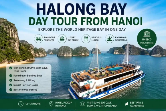 Halong Bay Day Tour from Hanoi: Choose the Best One-Day Cruise