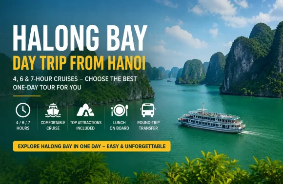 Halong Bay Day Trip from Hanoi: Complete 1-Day Guide