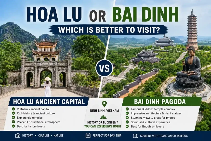 Hoa Lu or Bai Dinh: Which Is Better to Visit? Hoa Lu or Bai Dinh: Which Is Better to Visit?