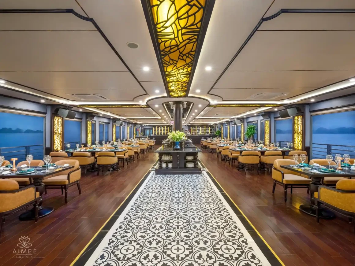 Aimee Cruise Restaurant Halong Bay Aimee Cruise restaurant in Halong Bay