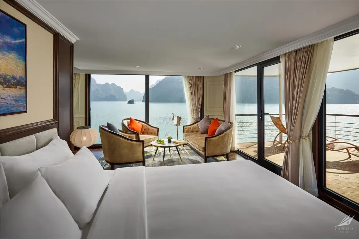 La Suite de Capella on Capella Cruise Lan Ha Bay