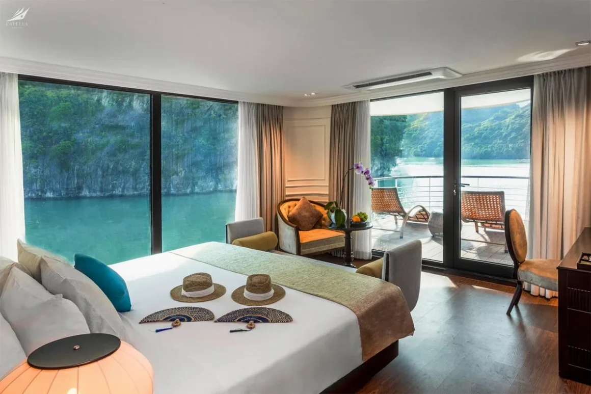 Sky Terrace Suite on Capella Cruise Lan Ha Bay
