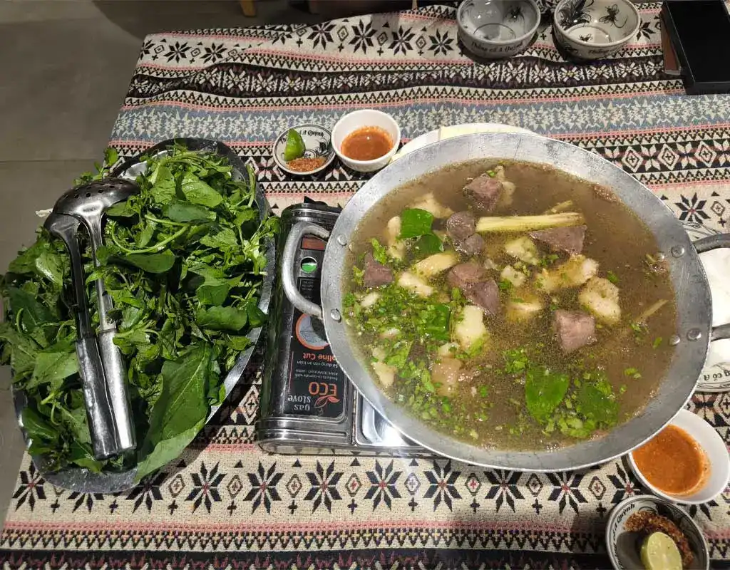 Traditional Thang Co dish in Sapa Vietnam