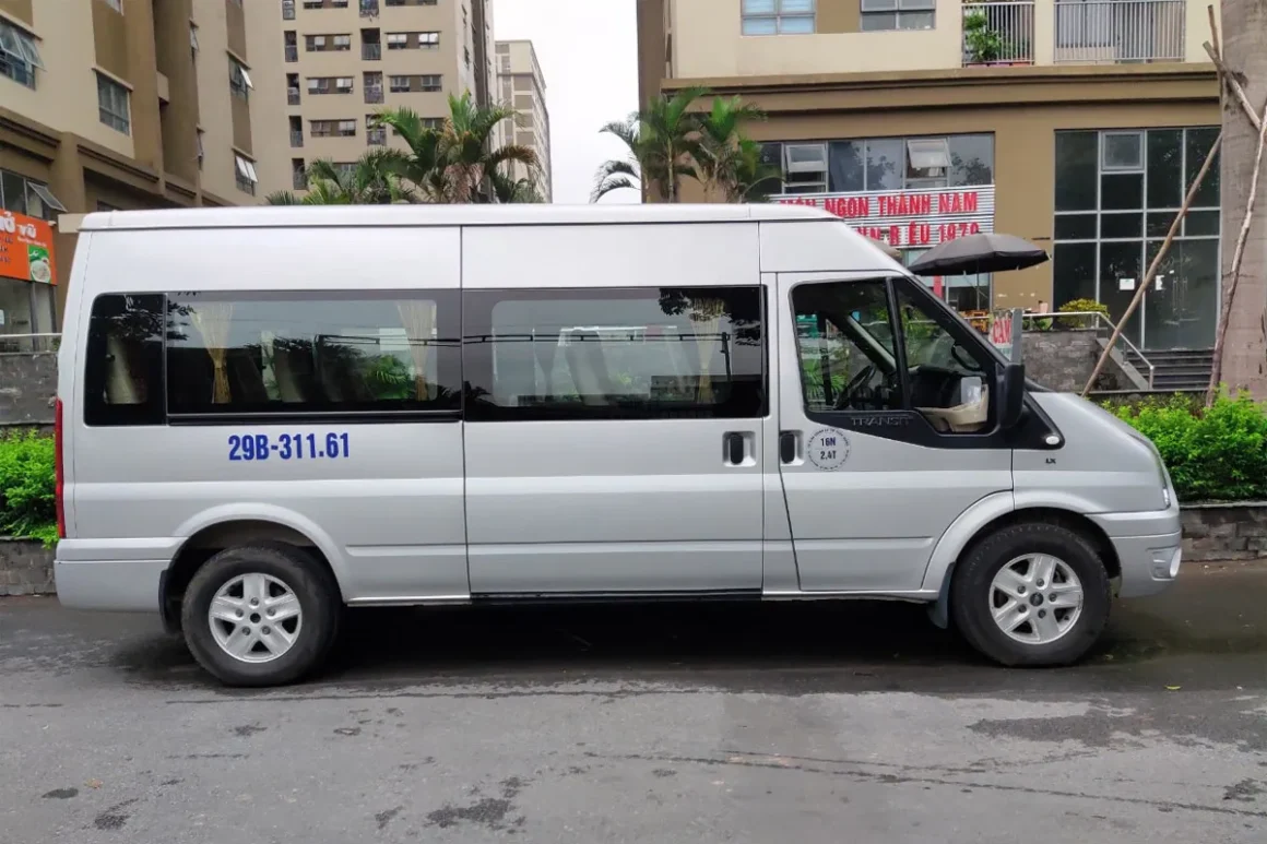 Ford Transit 16-Seat Minivan Ford Transit 16-seat minivan for Hanoi to Halong Bay private transfer