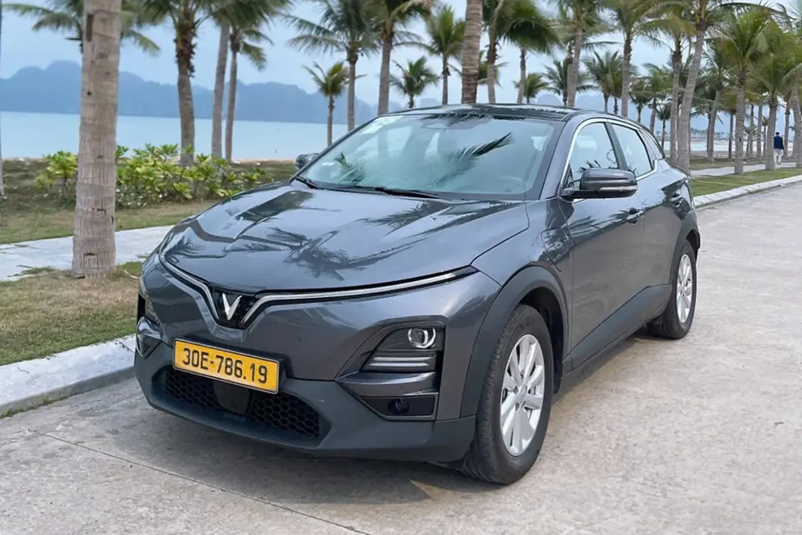 VinFast VF 6 5-Seat Private Car VinFast VF 6 5-seat car for Hanoi to Halong Bay private transfer