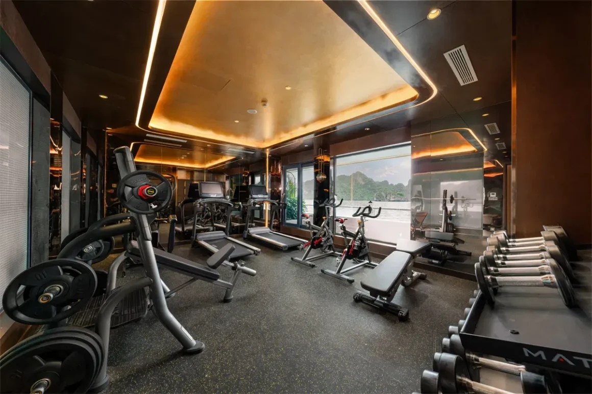 Sea Stars Cruise Gym Gym on the 1st floor of Sea Stars Cruise